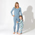 oasis-teal-bamboo-womens-pajama-set-bellabu-bear - Sophia's Style -3