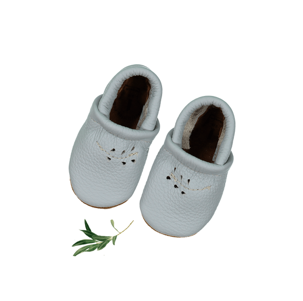 the-leather-mocc-ocean Lovely Littles - Sophia's StyleShoes-1