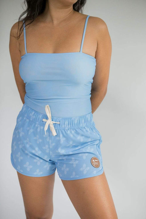 womens-boardie-watershorts-in-light-blue-breadfruit-bandana-of-one-sea - Sophia's Style -2