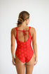 womens-cutout-one-piece-in-red-breadfruit-bandana-of-one-sea - Sophia's Style -3