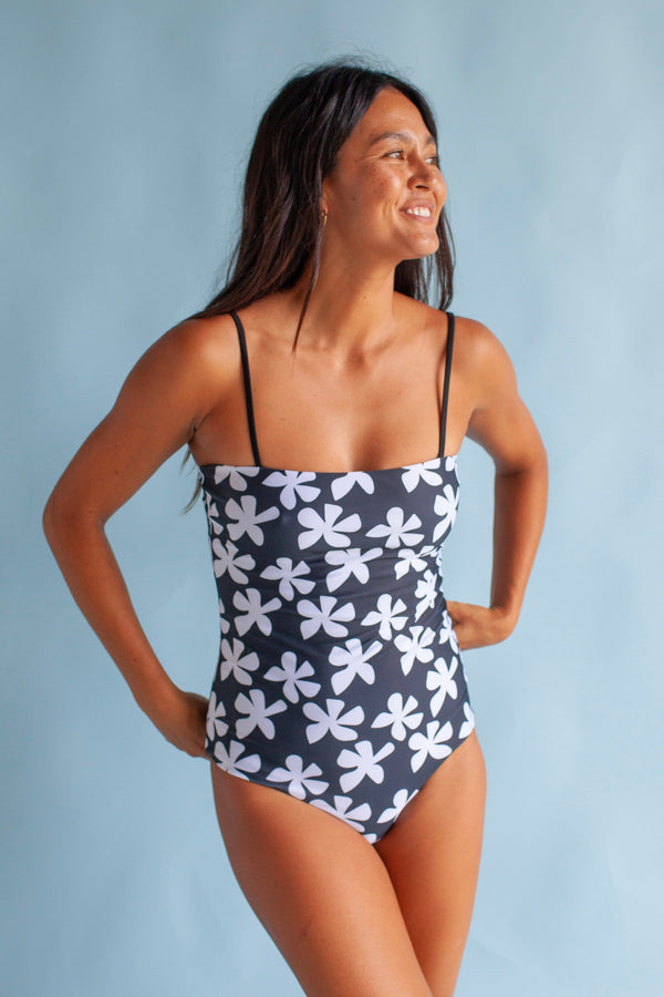 womens-strappy-one-piece-in-black-plumeria-of-one-sea - Sophia's Style Adult-1