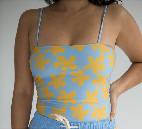 womens-strappy-one-piece-in-light-blue-plumeria-of-one-sea - Sophia's Style -6