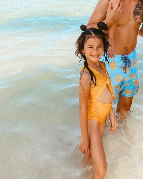 girls-cutout-one-piece-in-yellow-ohia-lehua-print-of-one-sea - Sophia's Style -4