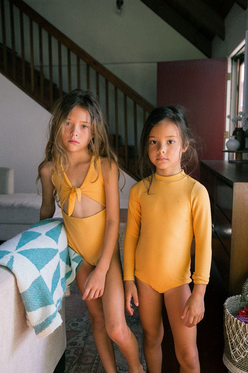 girls-cutout-one-piece-in-yellow-ribbed-of-one-sea - Sophia's Style -3