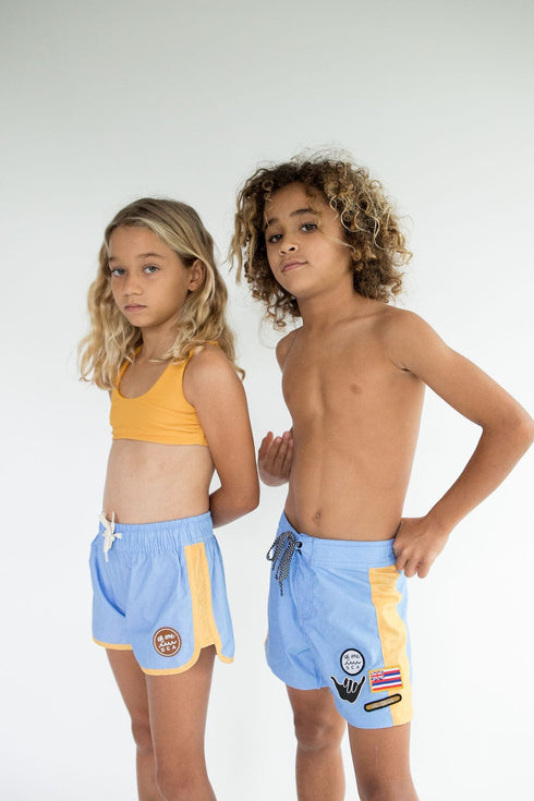 kid-s-boardie-watershorts-in-light-blue-and-yellow-colorblock-of-one-sea - Sophia's Style -5