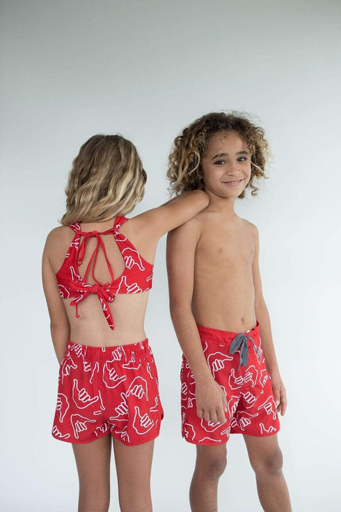 kid-s-boardie-watershorts-in-red-shaka-of-one-sea - Sophia's Style -4