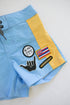 kid-s-townshorts-in-light-blue-and-yellow-colorblock-patch-of-one-sea - Sophia's Style -2