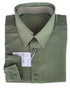 Olive Rafael Boys Microfiber Long Sleeve Dress Shirt 2T-16