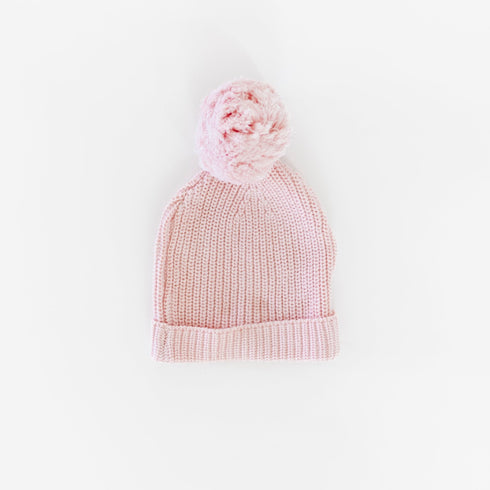 organic-big-pompom-beanie-Atlas Grey-Sophia's Style-2