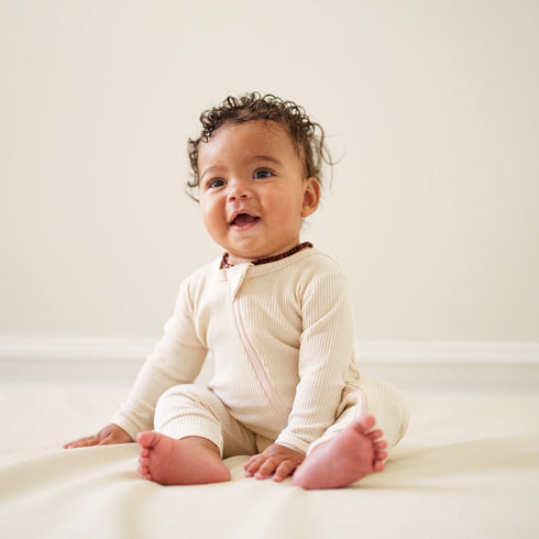 organic-cotton-romper-Atlas Grey-Sophia's StylePajama-1