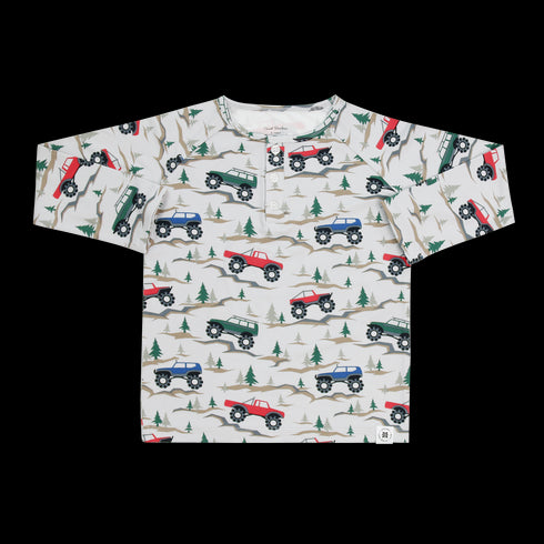 Over The River Raglan Henley