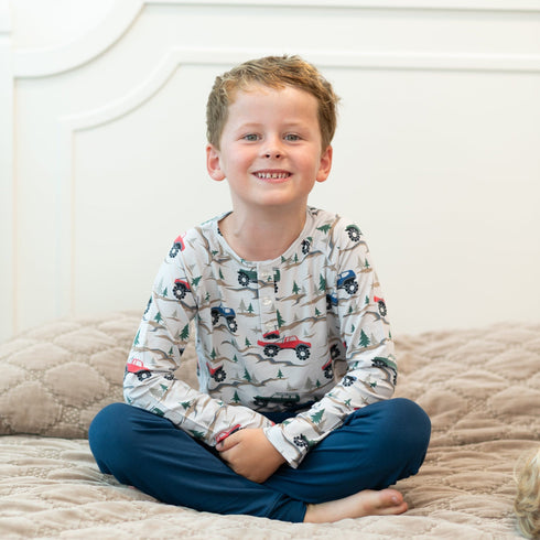 Over The River Raglan Henley