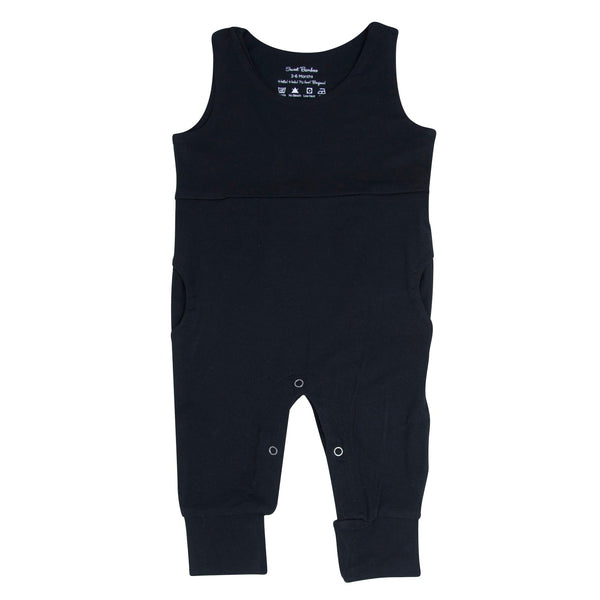 overall-blazing-black Sweet Bamboo - Sophia's StyleRompers-1