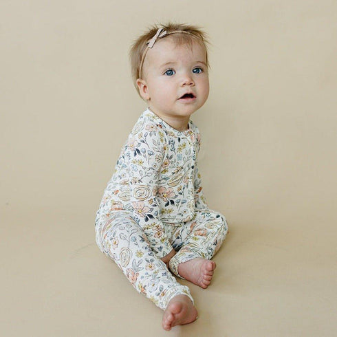 pastel-petals-modal-zippy-romper Little Joy Co - Sophia's Style-1