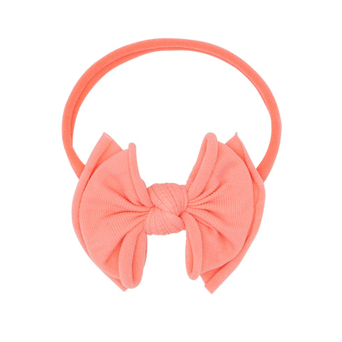 baby-fab-skinny-coral Baby Bling Bows clips headbands - Sophia's Style-