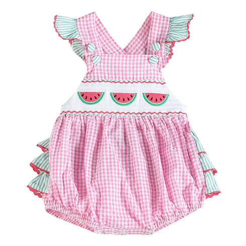 pink-and-green-watermelon-smocked-bubble-ruffle-romper-lil-cactus-sophias-styleRomper-1