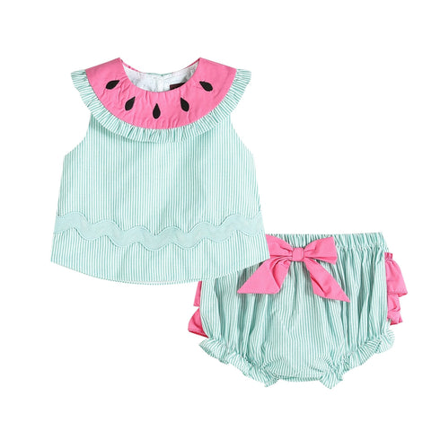 pink-and-green-watermelon-top-and-ruffle-bloomer-set-lil-cactus-sophias-styleTop and Bloomer Set-1