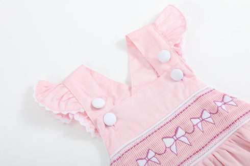 pink-and-white-bows-smocked-ruffle-bubble-romper-lil-cactus-sophias-style-7