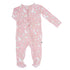 pink-bunny-floral-baby-ruffle-footie Sweet Bamboo - Sophia's Style-2