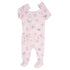 pink-butterfly-daisy-bamboo-ruffle-footie Sweet Bamboo - Sophia's Style-2