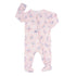 pink-butterfly-daisy-bamboo-ruffle-footie Sweet Bamboo - Sophia's StyleRuffle Footies-1