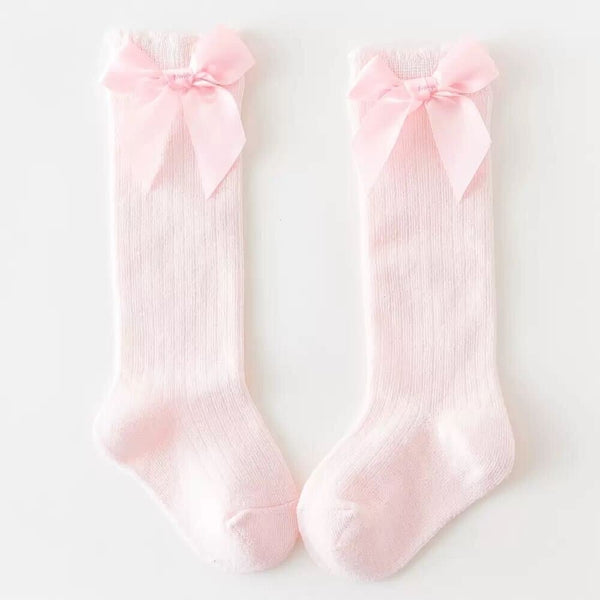 pink-cotton-poly-lace-knee-high-socks-with-bow-lil-cactus-sophias-styleSocks-1