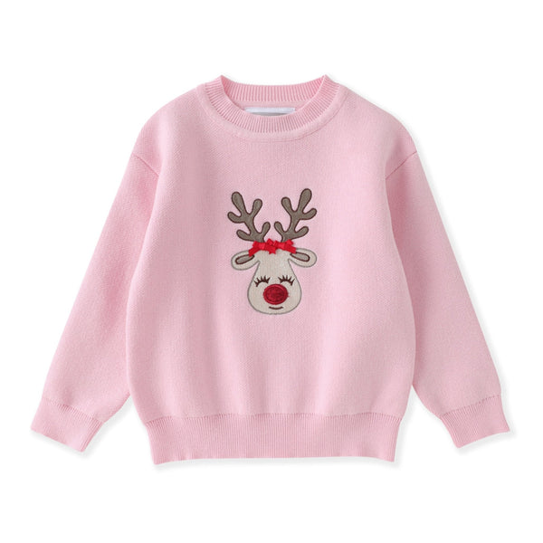 pink-reindeer-sweater-lil-cactus-sophias-styleShirt-1