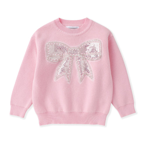 pink-sparkly-bow-sweater-lil-cactus-sophias-styleShirt-1