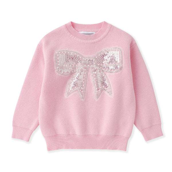 pink-sparkly-bow-sweater-lil-cactus-sophias-styleShirt-1