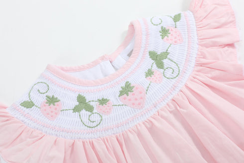 pink-strawberry-vine-smocked-bubble-romper-lil-cactus-sophias-style-2