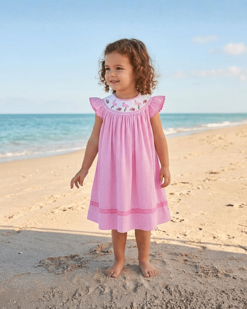 pink-striped-flamingo-smocked-bishop-dress-lil-cactus-sophias-style-3