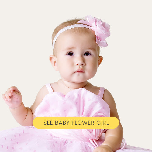 pink baby flower girl dresses