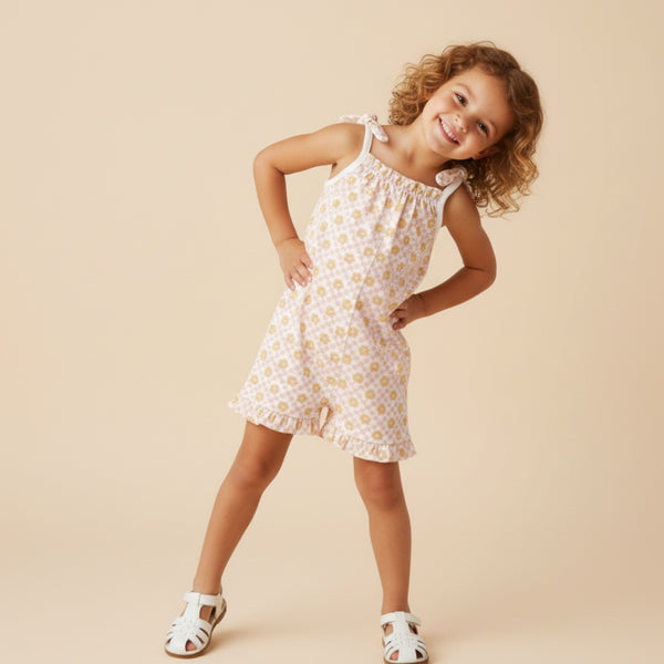 organic-ruffle-jumpsuit-pop-floral-makemake-organics-sophias-styleTop & Pants Set-1
