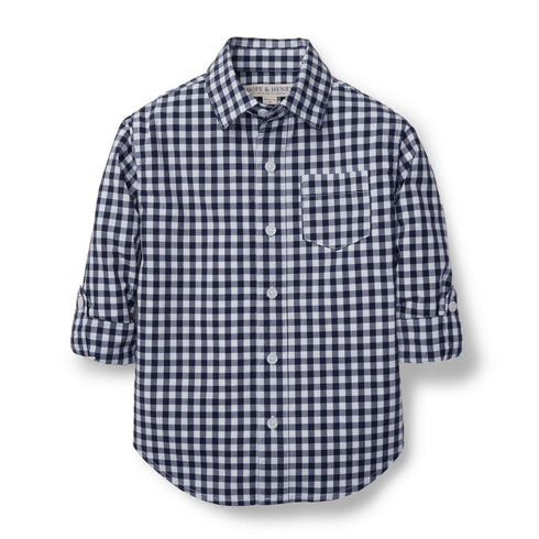organic-poplin-button-down-shirt Hope & Henry - Sophia's StyleShirts-1