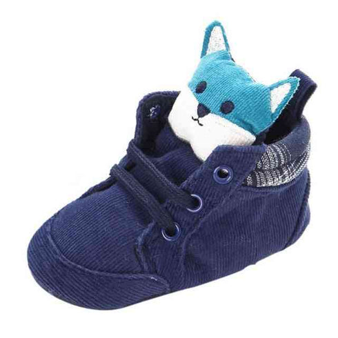 baby-animal-first-walkers-blue-fox Grookz Shoes - Sophia's Style-1