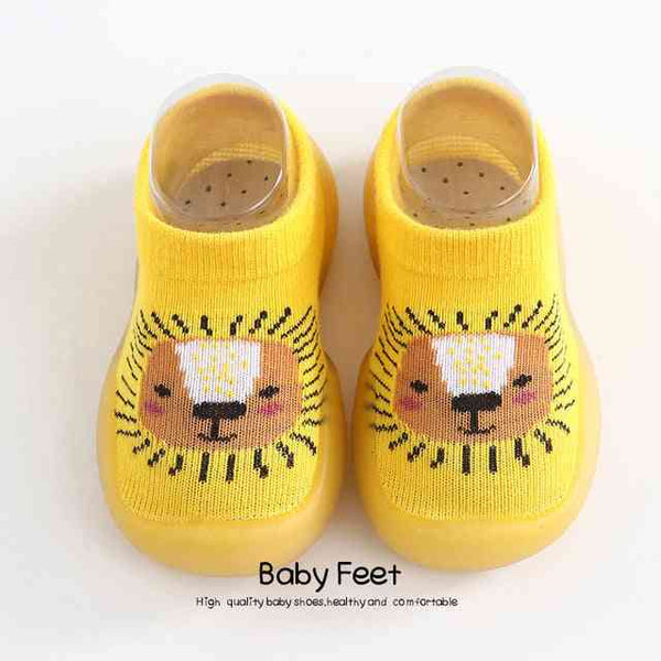 animal-sock-shoes-yellow-lion-1 Grookz Shoes - Sophia's StyleBest Seller-1