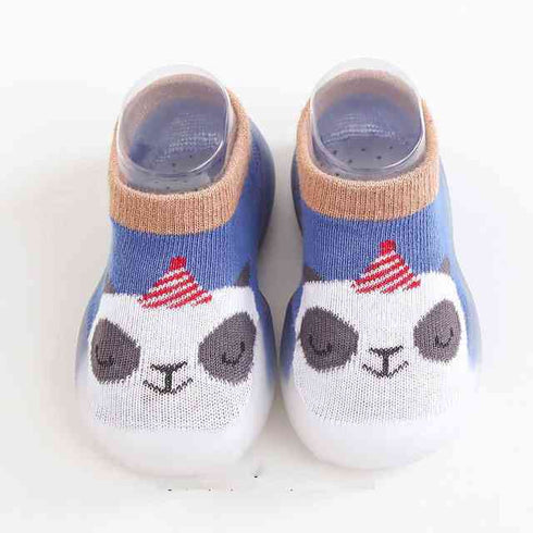 animal-sock-shoes-blue-panda Grookz Shoes - Sophia's Style-1
