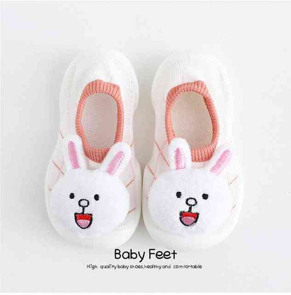 baby-doll-sock-shoes-white-rabbit Grookz Shoes - Sophia's Style-1