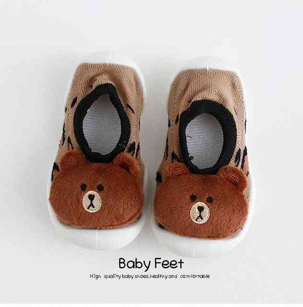 baby-doll-sock-shoes-spoty-bear Grookz Shoes - Sophia's StyleBest Seller-1
