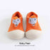 animal-sock-shoes-orange-dog Grookz Shoes - Sophia's Style-1