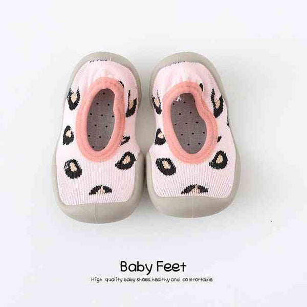 baby-sock-shoes-pink-leopard Grookz Shoes - Sophia's Style-1