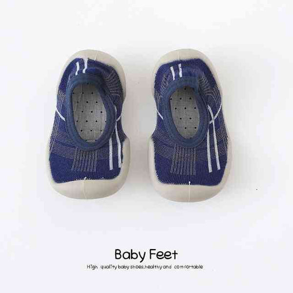 baby-sock-shoes-blue-modern Grookz Shoes - Sophia's Style-1