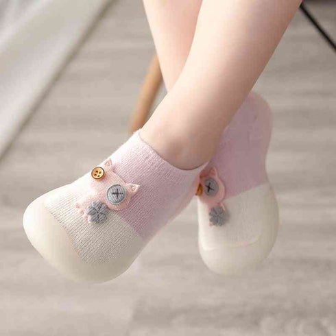 baby-owl-shoes-pink Grookz Shoes - Sophia's Style-5