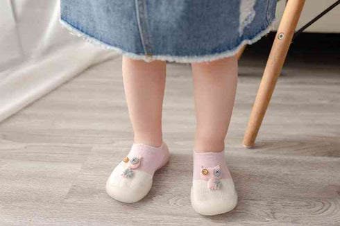 baby-owl-shoes-pink Grookz Shoes - Sophia's Style-3