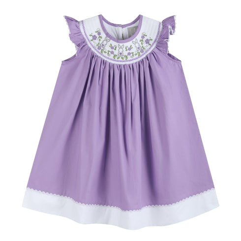 purple-easter-bunny-smocked-bishop-dress-lil-cactus-sophias-style-1
