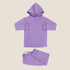 Purple Lily Hooded Jogger Set
