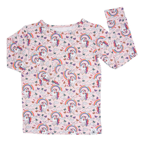 Rainbow Bright Big Kid Pajama Set