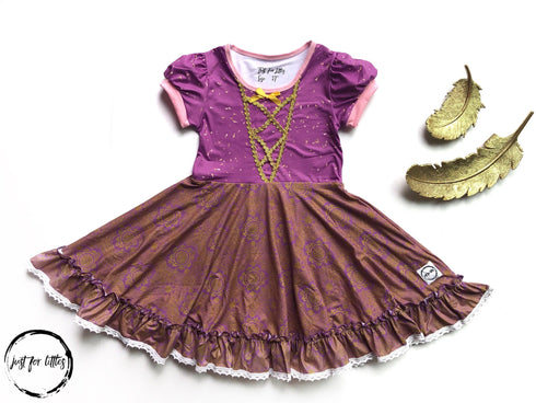 Rapunzel Dress-Up Twirl Dress