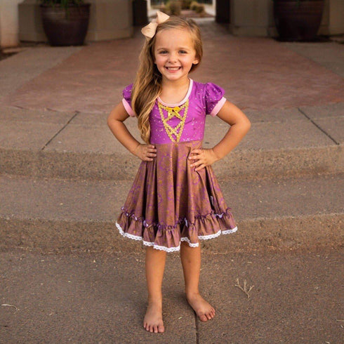 Rapunzel Dress-Up Twirl Dress