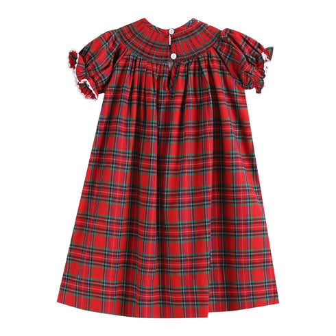 red-christmas-plaid-smocked-bishop-dress-lil-cactus-sophias-style-2